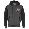 Unisex Heavyweight Varsity Full-Zip Hooded Sweatshirt Thumbnail