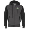 Unisex Heavyweight Varsity Full-Zip Hooded Sweatshirt Thumbnail
