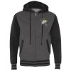 Unisex Heavyweight Varsity Full-Zip Hooded Sweatshirt Thumbnail