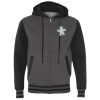 Unisex Heavyweight Varsity Full-Zip Hooded Sweatshirt Thumbnail