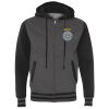 Unisex Heavyweight Varsity Full-Zip Hooded Sweatshirt Thumbnail
