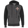 Unisex Heavyweight Varsity Full-Zip Hooded Sweatshirt Thumbnail