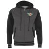 Unisex Heavyweight Varsity Full-Zip Hooded Sweatshirt Thumbnail