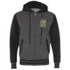 Unisex Heavyweight Varsity Full-Zip Hooded Sweatshirt Thumbnail