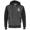 Unisex Heavyweight Varsity Full-Zip Hooded Sweatshirt Thumbnail