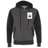 Unisex Heavyweight Varsity Full-Zip Hooded Sweatshirt Thumbnail