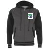 Unisex Heavyweight Varsity Full-Zip Hooded Sweatshirt Thumbnail