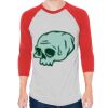 Unisex 50/50 Raglan Three-Quarter Sleeve Tee Thumbnail