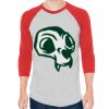 Unisex 50/50 Raglan Three-Quarter Sleeve Tee Thumbnail