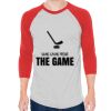 Unisex 50/50 Raglan Three-Quarter Sleeve Tee Thumbnail